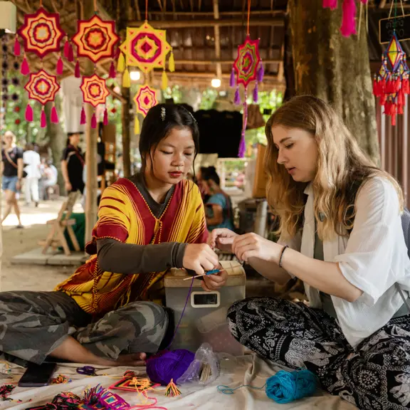 Student Samenwerken in het buitenland