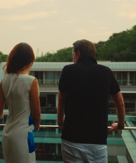 Remi en Shirley in Singapore